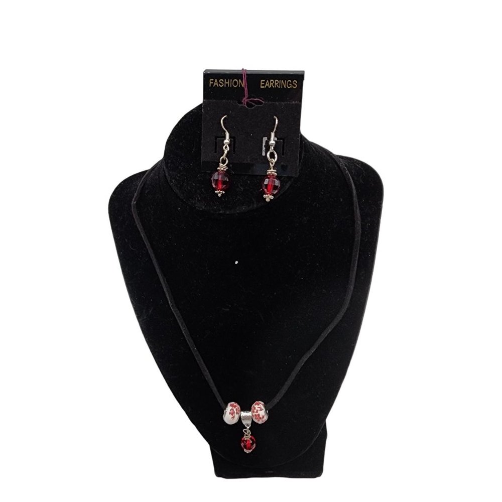 #47. Custom Necklace & earrings jewelry Boho NEW - Picture 1 of 3